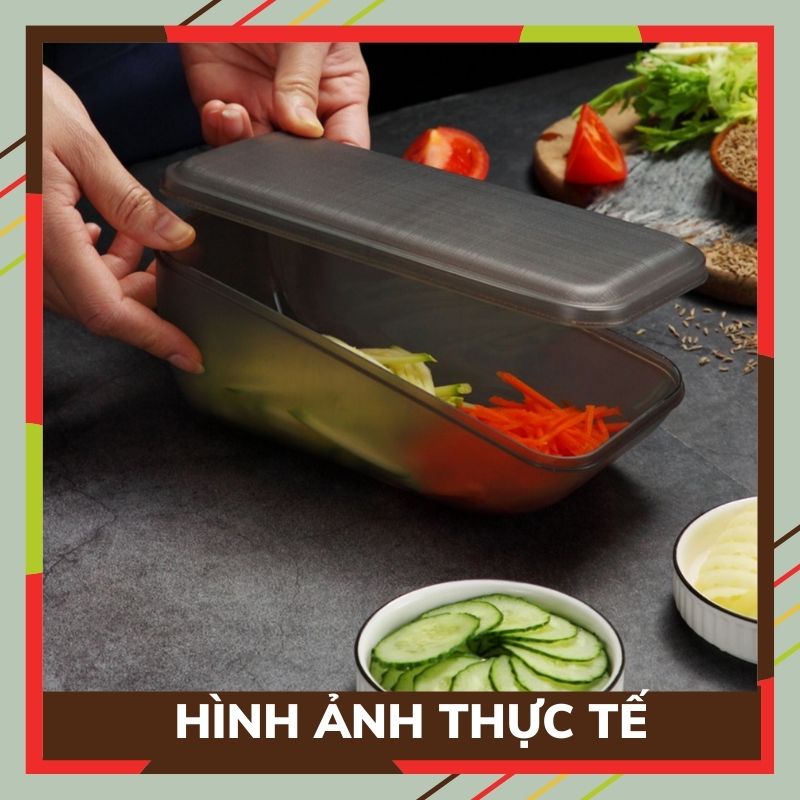 Nạo rau củ đa năng 10in1 Behomemall bàn nạo đa năng 2 màu bào rau củ [BH 1 đổi 1 nếu phát sinh bất kì lỗi của NSX]