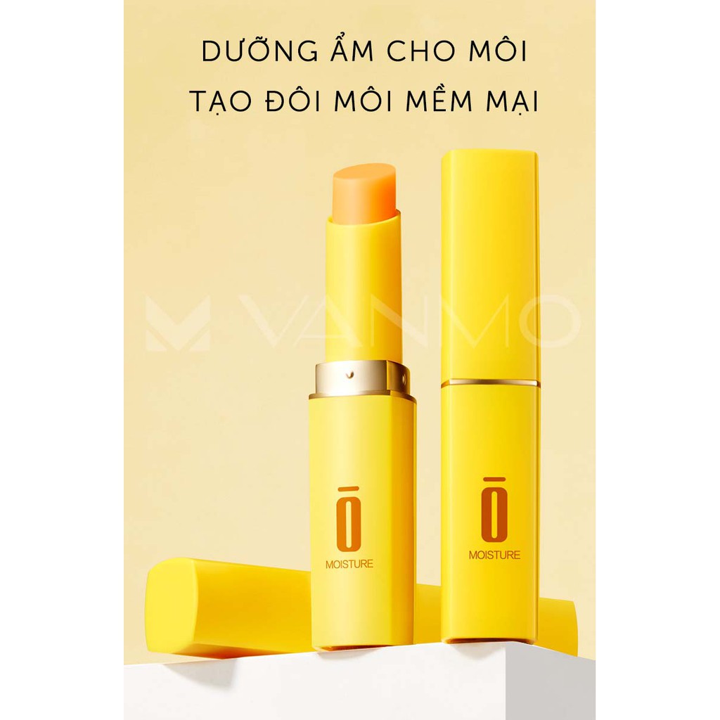 Son Dưỡng Môi Có Màu Tự Nhiên Dưỡng Mềm Mượt Căng Bóng Môi Chống Khô Môi