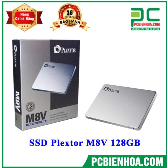 Ổ cứng SSD 128G PLEXTOR PX-128S3C  Xám  bảo hành 36T thumbnail