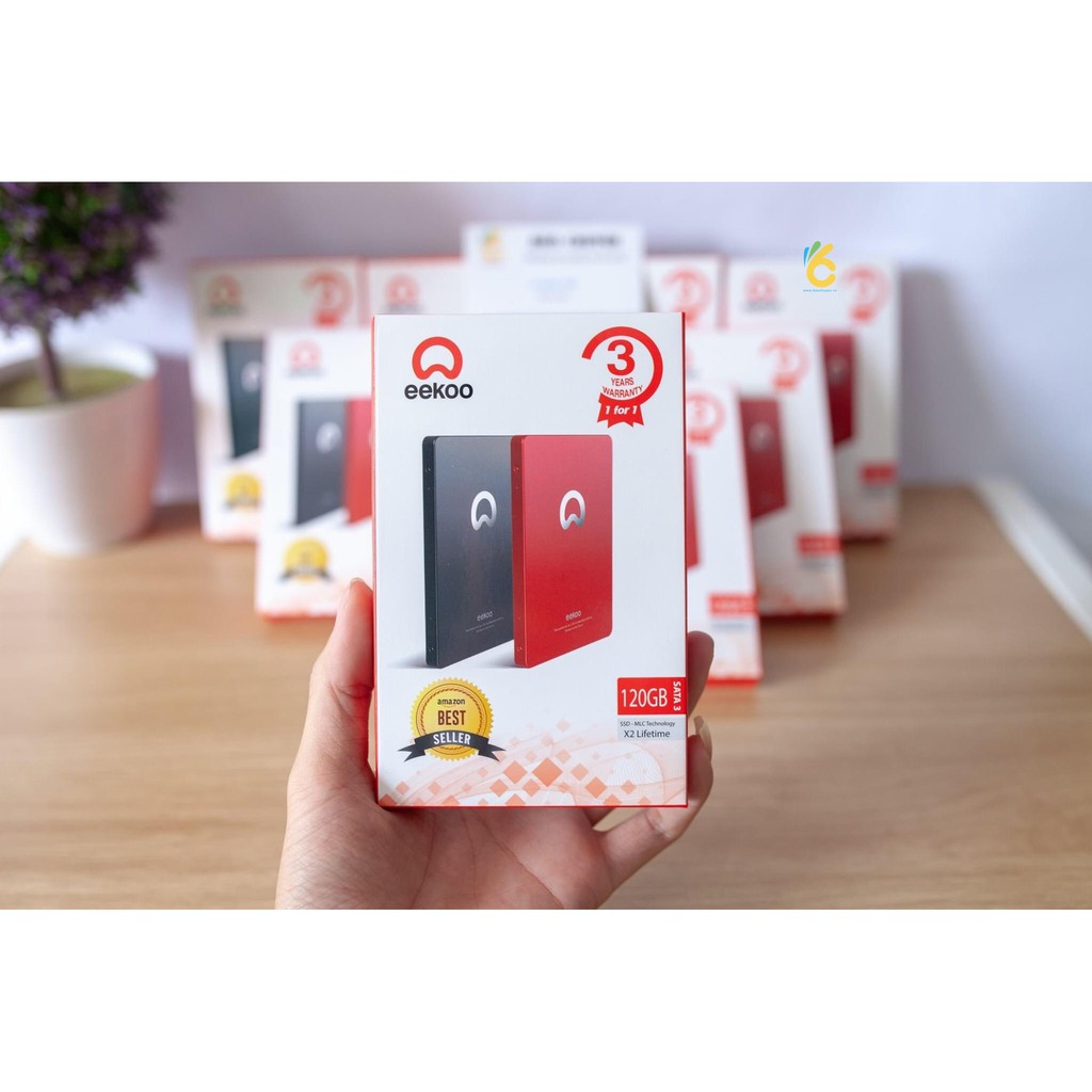 Ổ cứng SSD EEKOO 128GB 256GB chính hãng BH 36 tháng mới 100% Full Box