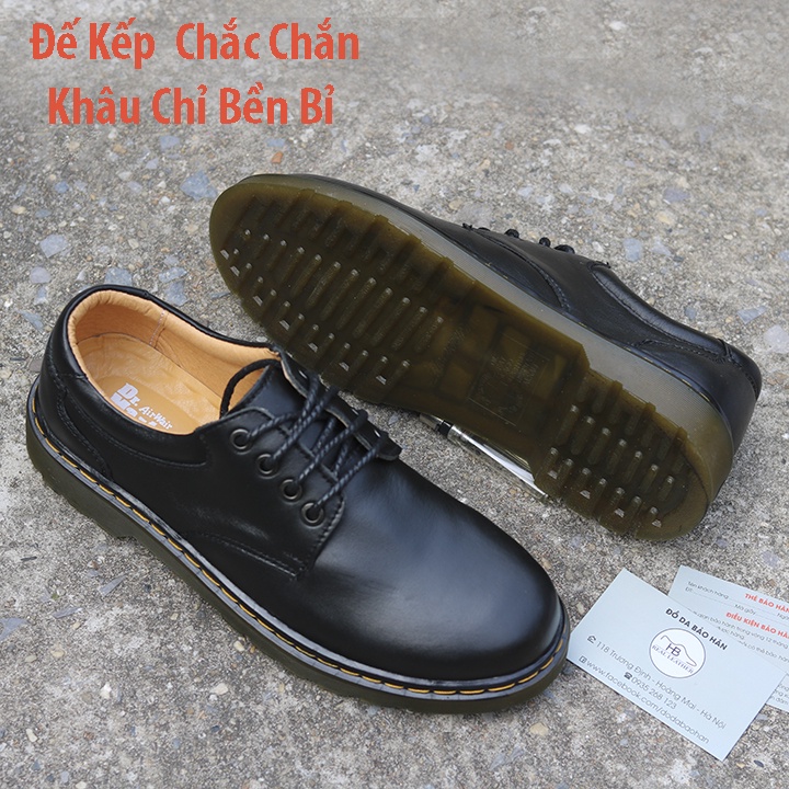 ( Thanh Lý Lẻ Size) Giày Boot Da Nam Đế Khâu, Da Bò