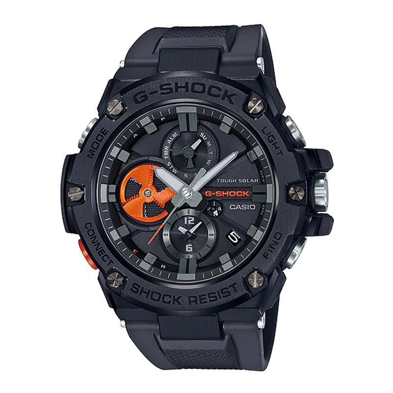 ĐỒNG HỒ NAM G-SHOCK GST-B100B-1A4 G-STEEL BLUETOOTH | NĂNG LƯỢNG MẶT TRỜI | GST-B100B-1A4DR