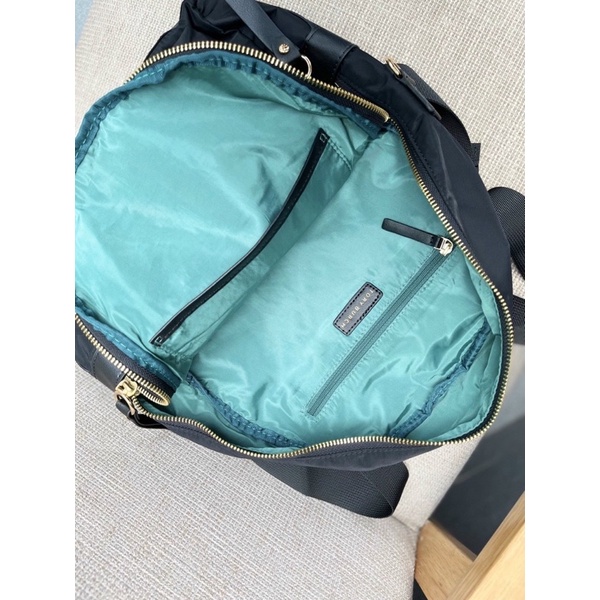 TNS - Balo form vuông unisex cực phẩm hottrend có ngăn laptop Torie Perry sticker backpack-chất siêu bền-đen và navy