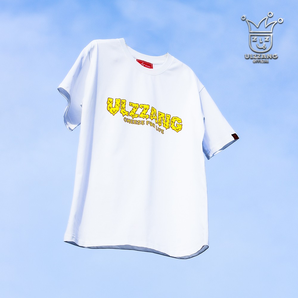 Áo phông local brand ULZZ ulzzang cheese for life dáng unisex tay lỡ U-14