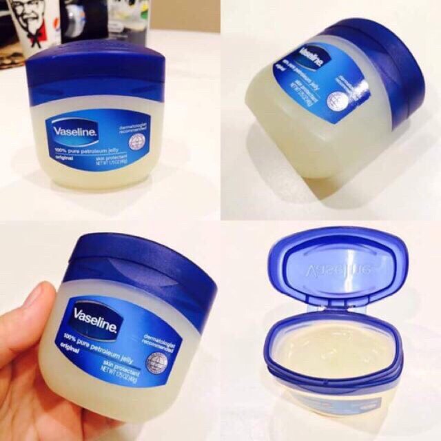 Sáp Dưỡng Ẩm Chống Nứt Nẻ Vaseline Mỹ 100% Pure Petroleum Jelly Original 49g, 368g - Đa Năng