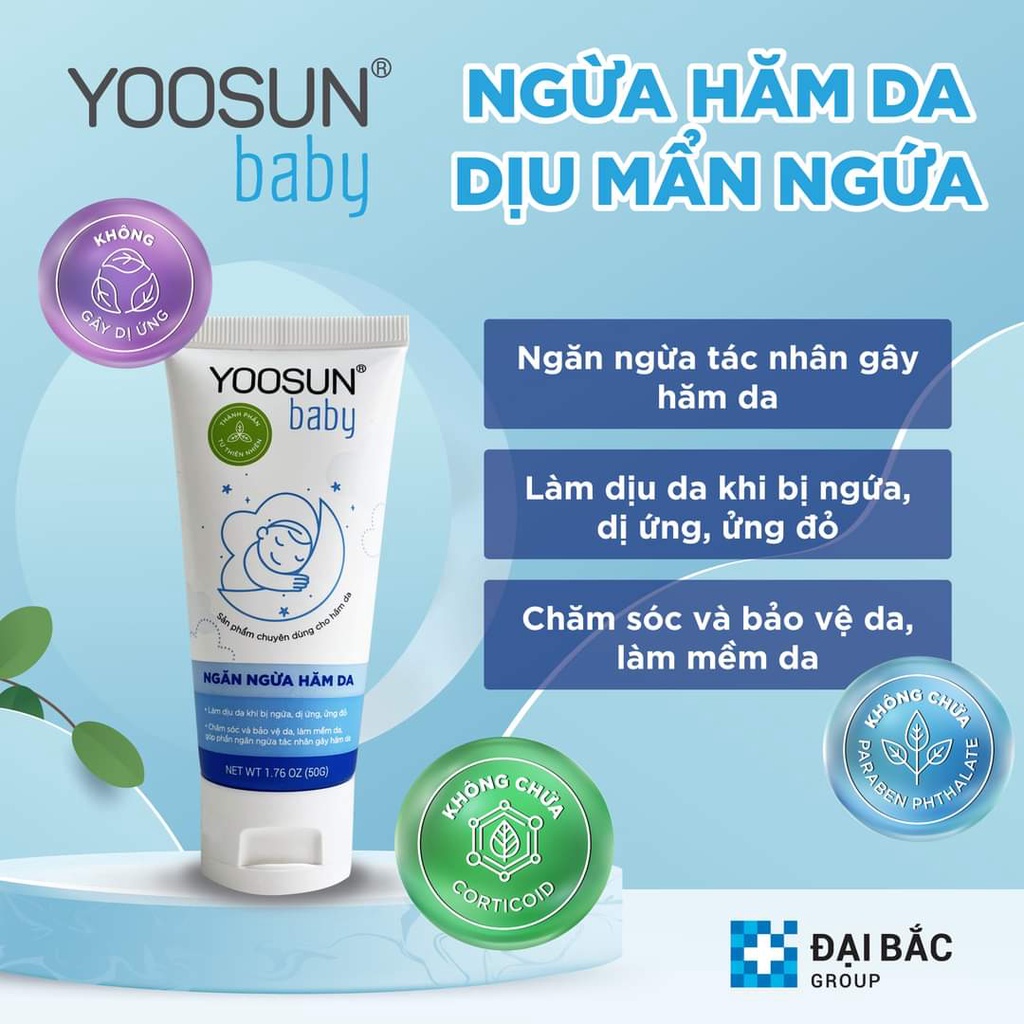 Kem Bôi Da Yoosun Nghệ - Rau Má - Acnes - Ngăn Ngừa Mụn, Giảm Thâm, Mát Da Từ Thảo Dược