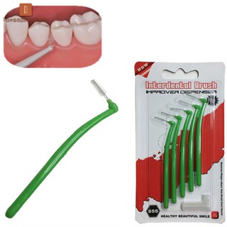 Set 5 bàn chải vệ sinh kẽ răng chuyên nghiệp 0.5mm