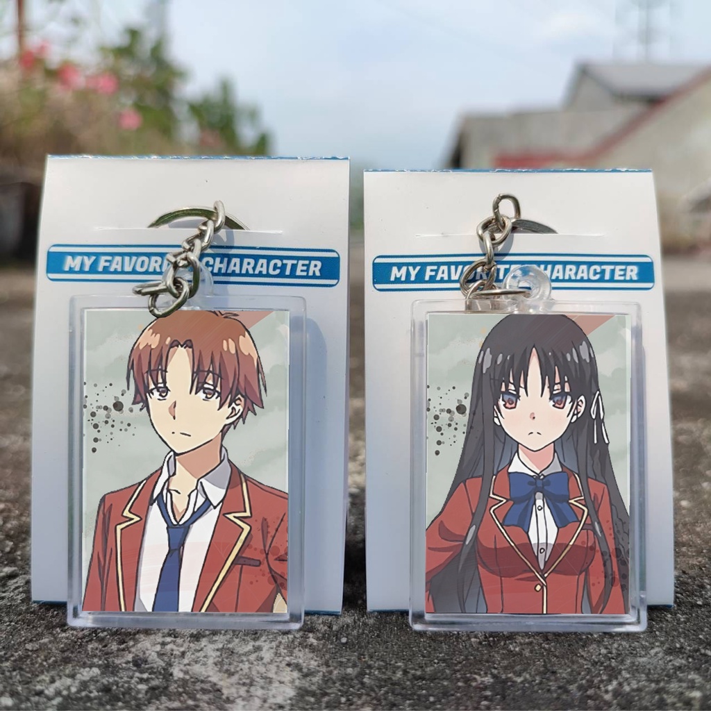 Móc Khóa Hình Nhân Vật Anime Ayanokouji - Horikita - Karuizawa - Sakayanagi - Kushida - Ichinose - Karuizawa - Sakayanagi - Ichinose - Sakayanagi - Kushida - Ichinose - Sakuraue