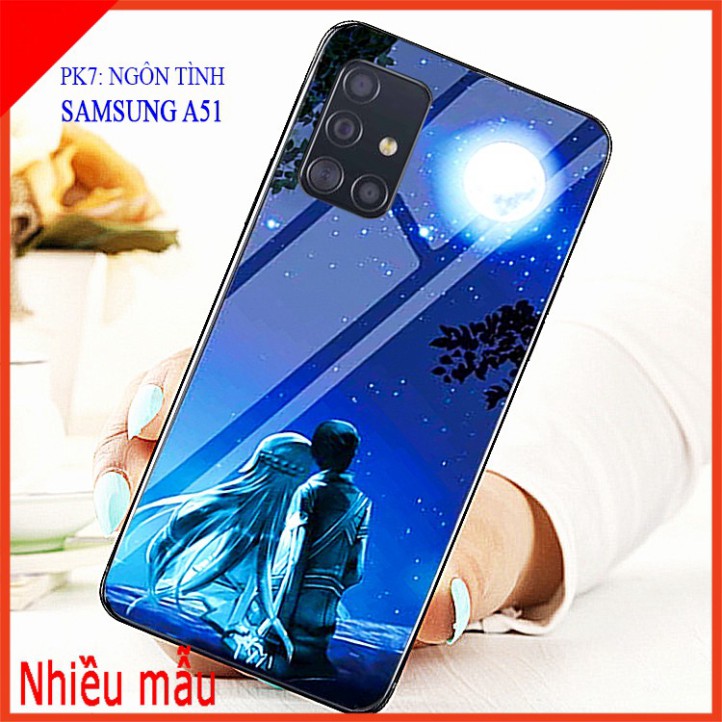 Ốp lưng mặt kính 3D SAMSUNG A51 , ốp điện thoại mặt kính sang trọng, ốp lưng điện thoại SAMSUNG A51 educase66