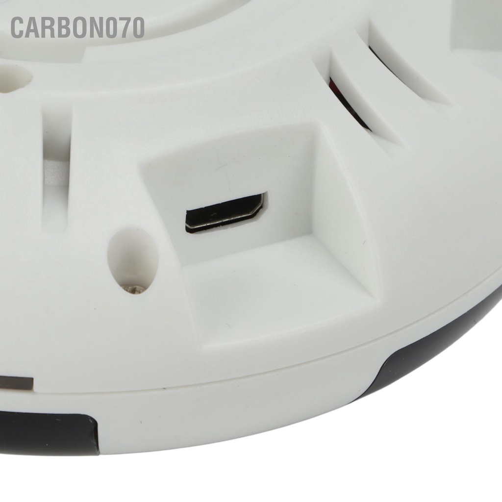 Carbon070 Camera WiFi 1080P Góc nhìn toàn cảnh 360 độ Giám sát từ xa theo thời gian thực HD cho an ninh gia đình AC100‑240V
