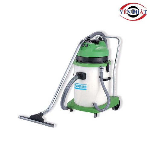 Máy hút bụi thùng nhựa 60 lít, hút bụi khô và ướt SUPPER CLEAN AC-603J