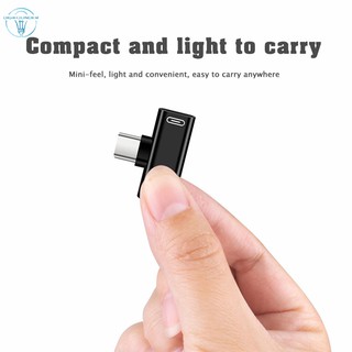 Đầu Chia Cổng Sạc Và Tai Nghe Usb Type-C