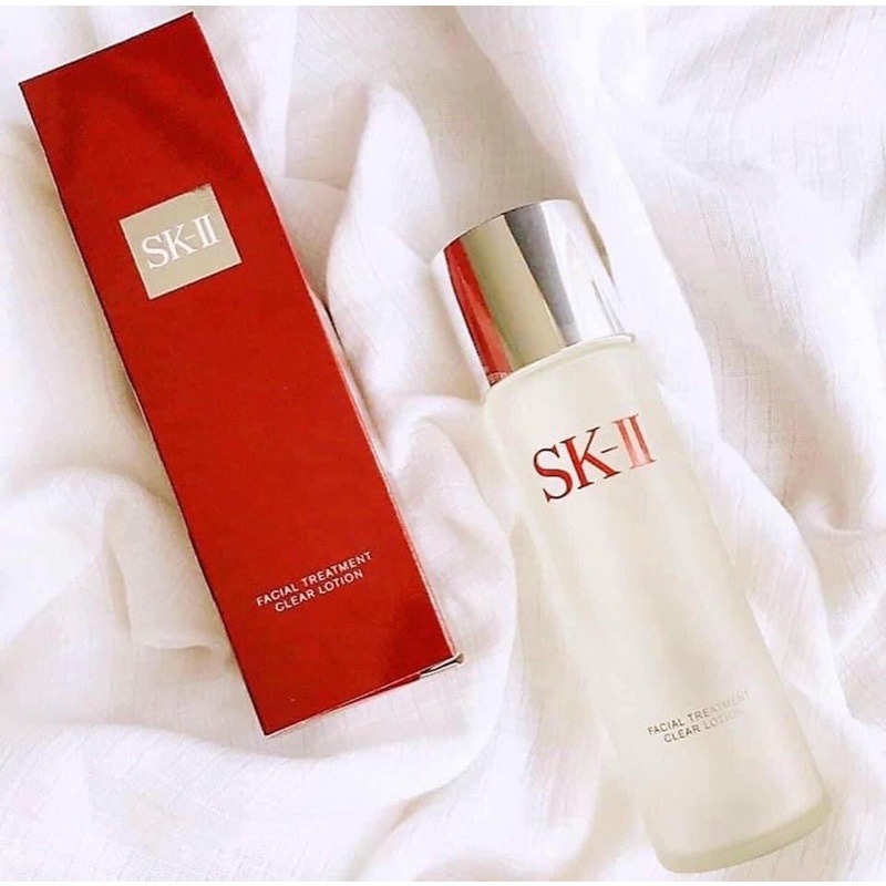 Nước hoa hồng SKII cao cấp - Nước hoa hồng loại 230ml giúp làm sạch, cân bằng độ ẩm cho da hàng chuẩn chính hãng