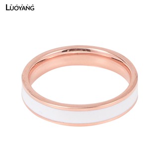 Nhẫn titan tráng men dành cho nữ