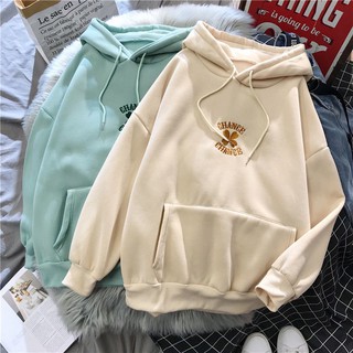 Áo nỉ hoodie phom to