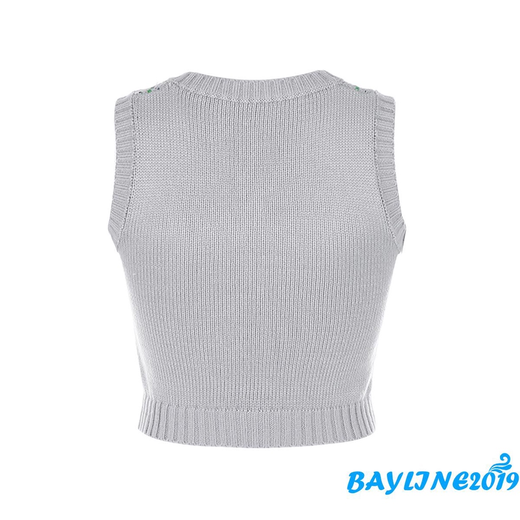 Áo Không Tay Cổ Chữ V Thời Trang Quyến Rũ Dành Cho Nữ