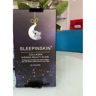 Collagen Uống Tác Động Kép Đẹp Da và Ngủ Ngon Sleepinskin- NK Chính Hãng Từ Úc