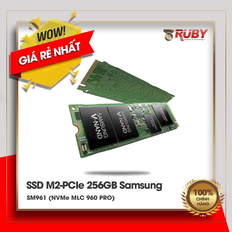 [Mã ELCLJUN giảm 7% đơn 500K] Ổ cứng SSD M2-PCIe 256GB Samsung SM961 (NVMe MLC 960 PRO) - BẢO HÀNH 3 NĂM | WebRaoVat - webraovat.net.vn