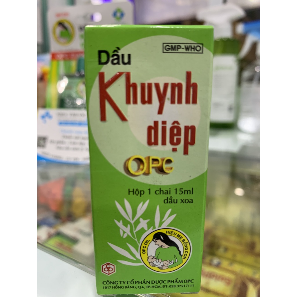 Dầu khuynh diệp OPC chai 15-25ml- Nhà Thuốc Mỹ Kim