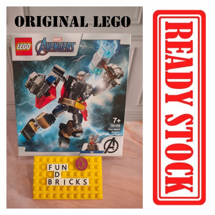 Mã338 ☑Đồ Chơi LEGO Lắp Ráp Người Sắt Thor 76169 Độc Đáo