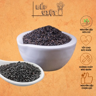Mè đen ORGANIC,hạt vừng đen hữu cơ thích hợp chế biến ăn dặm cho bé gói 100g