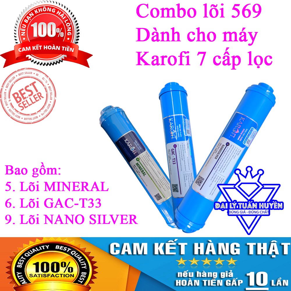 [Mã ELMS5 giảm 7% đơn 300K] Combo lõi 456789 Karofi chính hãng | BigBuy360 - bigbuy360.vn