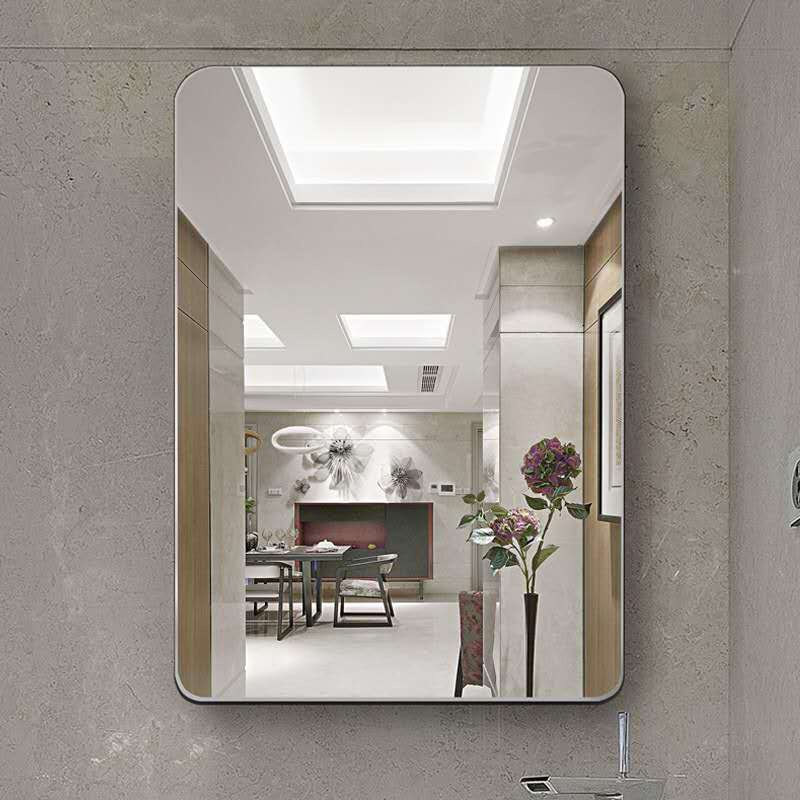 Gương dán tường, gương treo tường nhà tắm phòng wc giá rẻ kích thước 30x45 và 40x60cm- guonghoangkim mirror hk5002