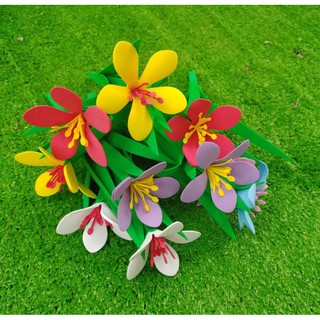 5 CÀNH HOA CÁC LOẠI ( xốp )