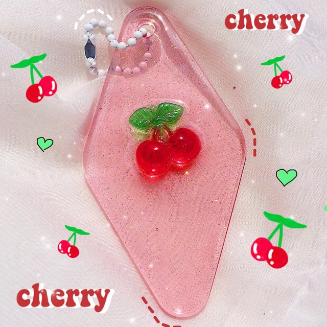 CHERRY TAG | resin tag