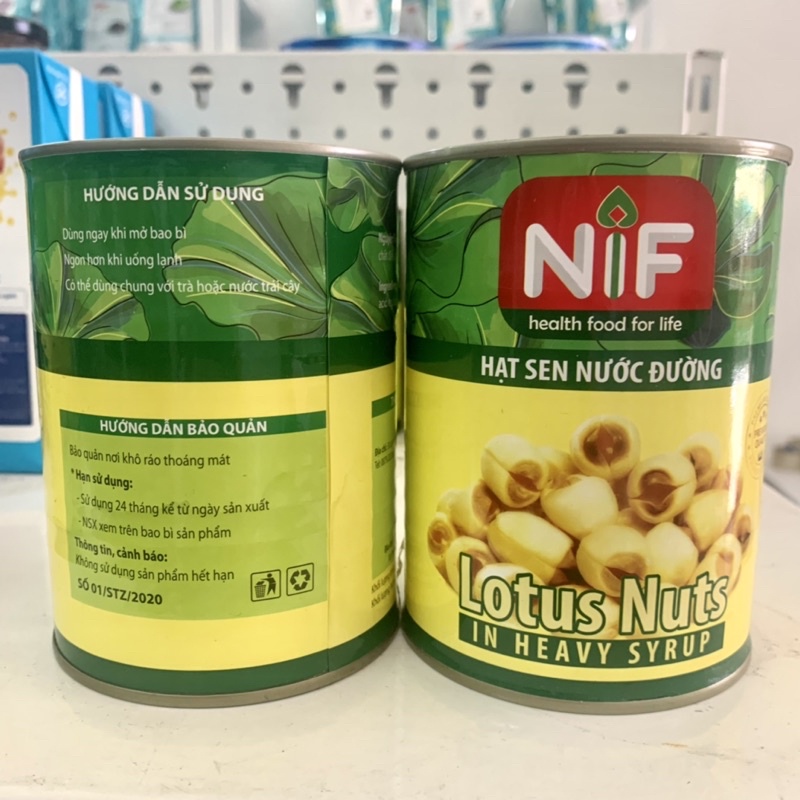 Hạt Sen Nước Đường Nif 560G