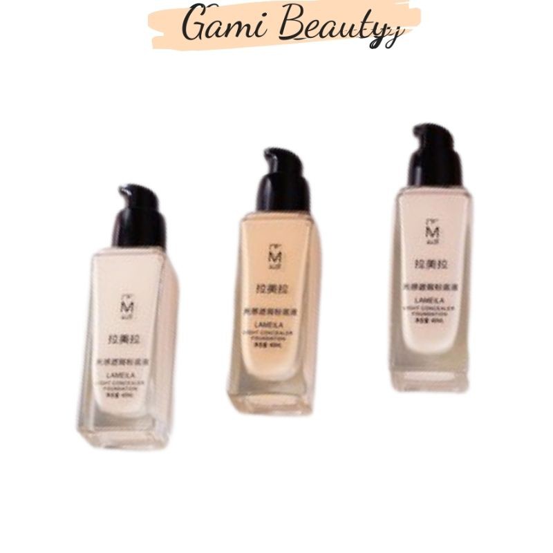 Kem Nền Lameila Kem Nền Che Khuyết Lameila Light Concealer Foundation LCF3, Kem Nền Makeup