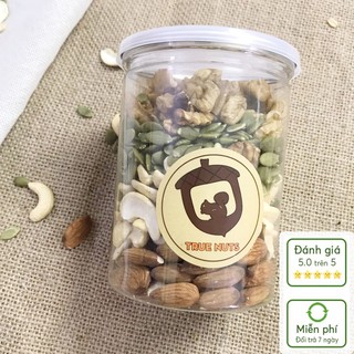 Mixnuts 4 Loại Hạt Dinh Dưỡng 300g (hạnh nhân, điều sấy nguyên vị, óc chó, bí xanh)
