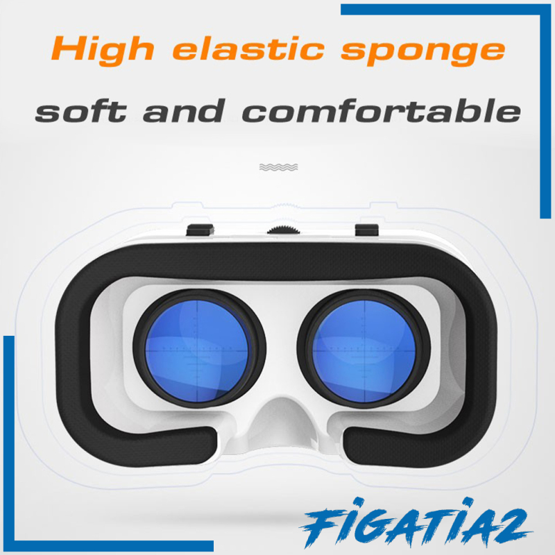 [FIGATIA2]3D VR Virtual Reality Glasses for 4.7\'\'-6.53\'\' Smartphone VR Games and 3D Movies