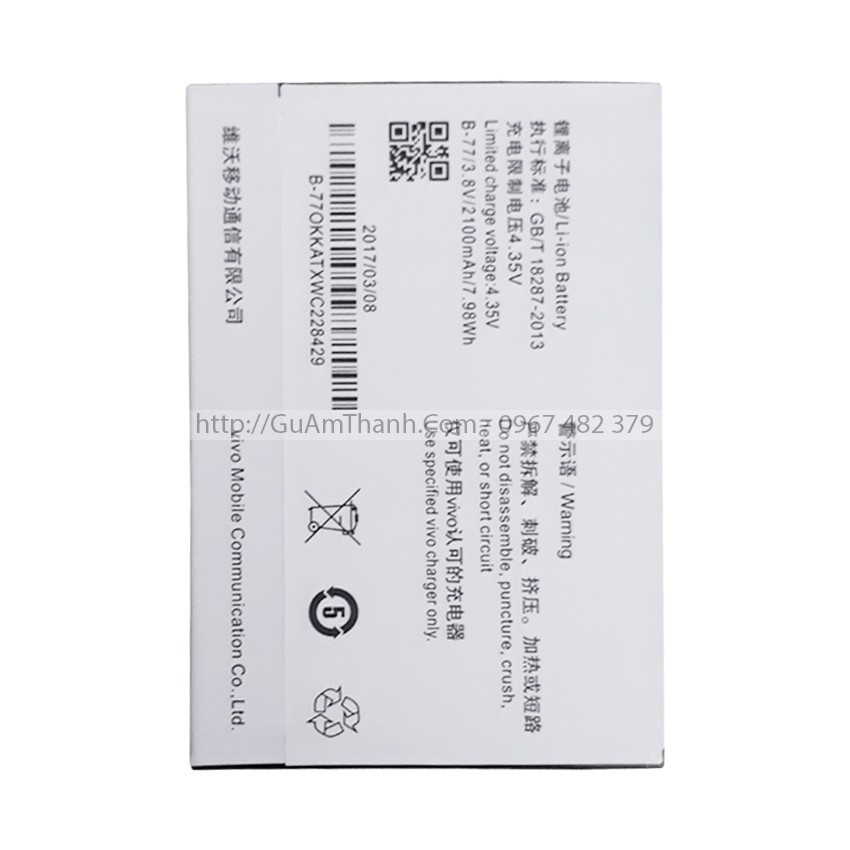 Linh kiện Pin Sạc Xiaomi, Vivo, Huawei, Meizu, Motorola Zin chính hãng - 10