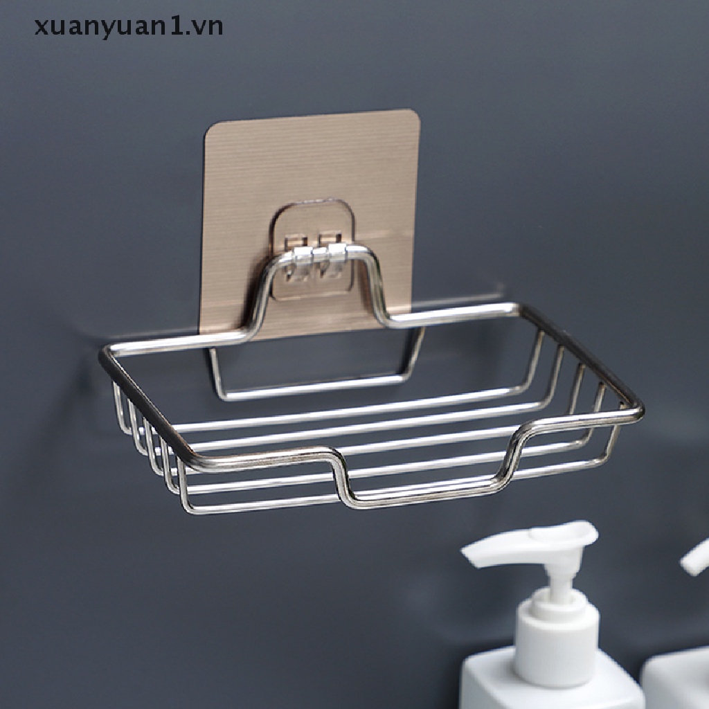 Giá Inox Đựng Xà Phòng Gắn Tường Tiện Dụng