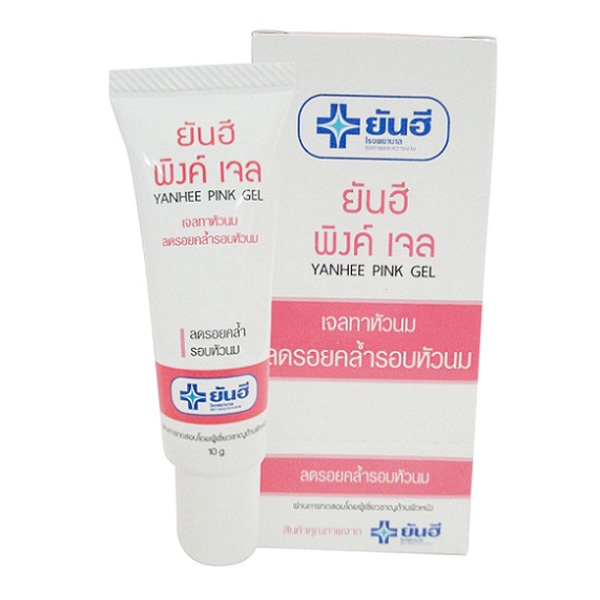 kem làm hồng nhũ hoa yanhee pink gel Thái Lan 10g