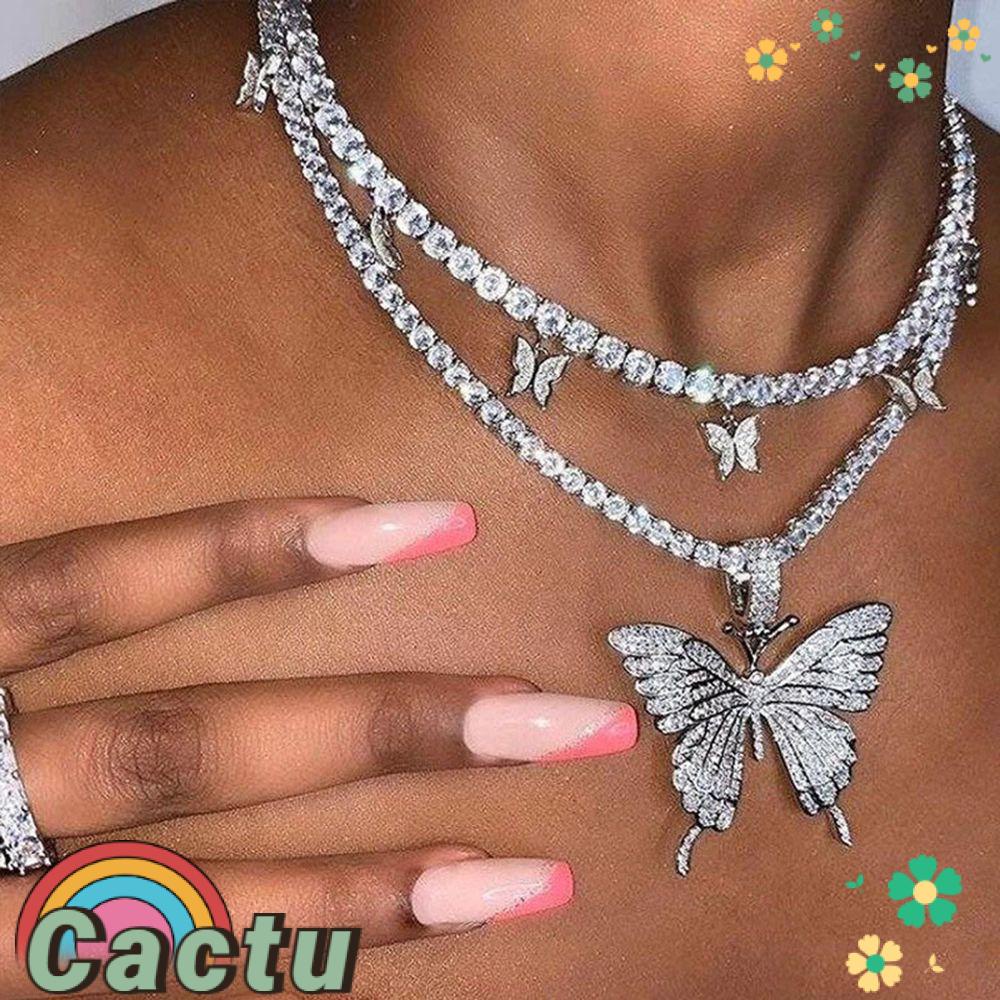 Vòng cổ Mặt Hình Bướm Thời Trang Dành Cho Nữ Mới|Thời Trang