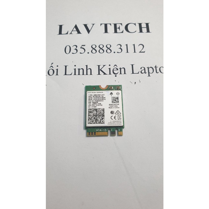Card WiFi Laptop M2 NGFF