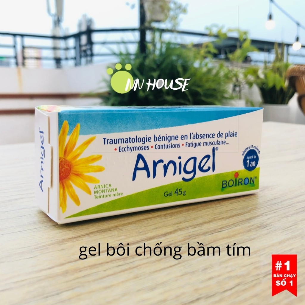 Kem tan bầm Arnigel, gel bôi Arnigel giảm đau nhức, sưng, bầm tím Boiron an toàn cho bé từ 1 tuổi hàng Pháp NN HOUSE