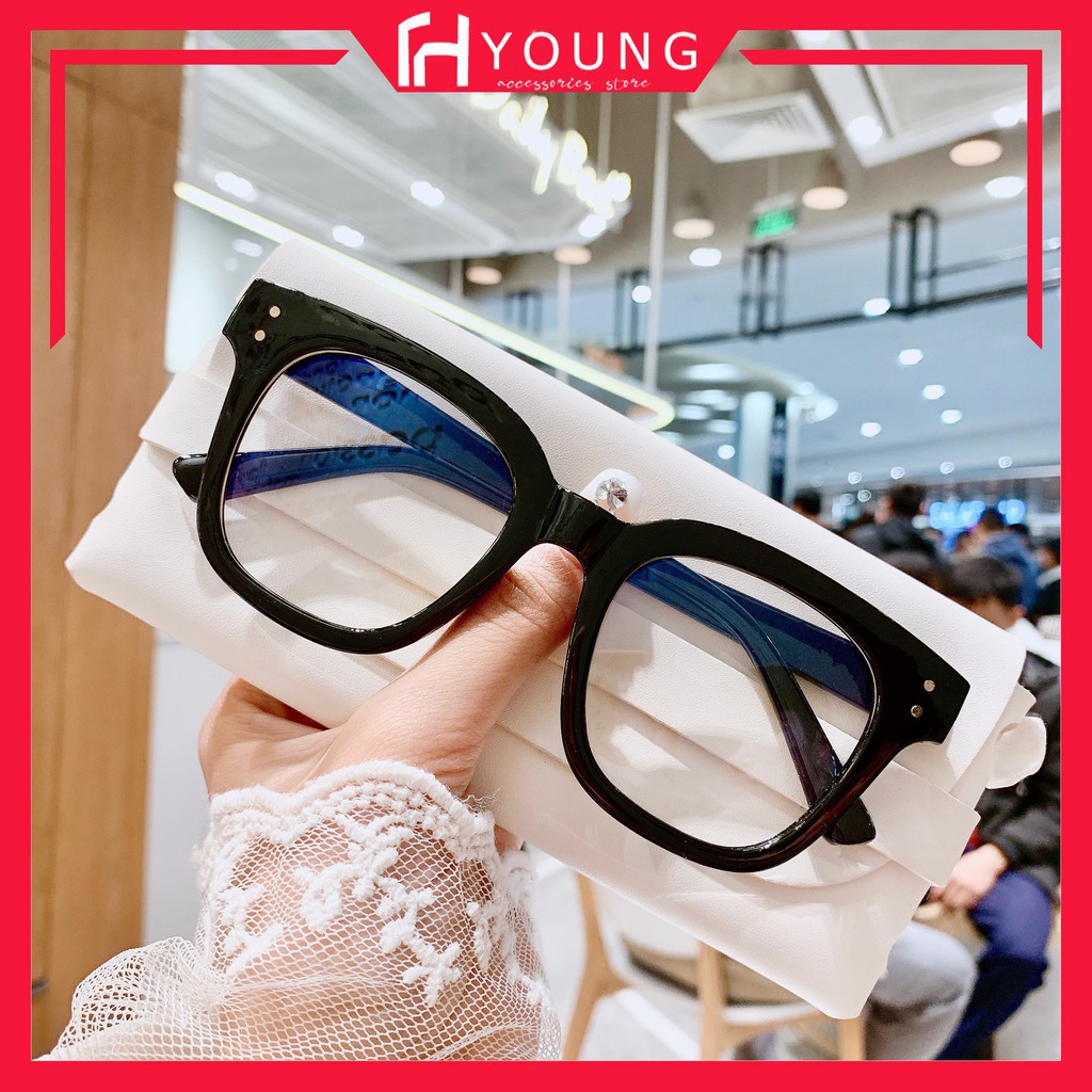 Gọng kính nam nữ mã 02 ( tặng kèm hộp đựng kính )