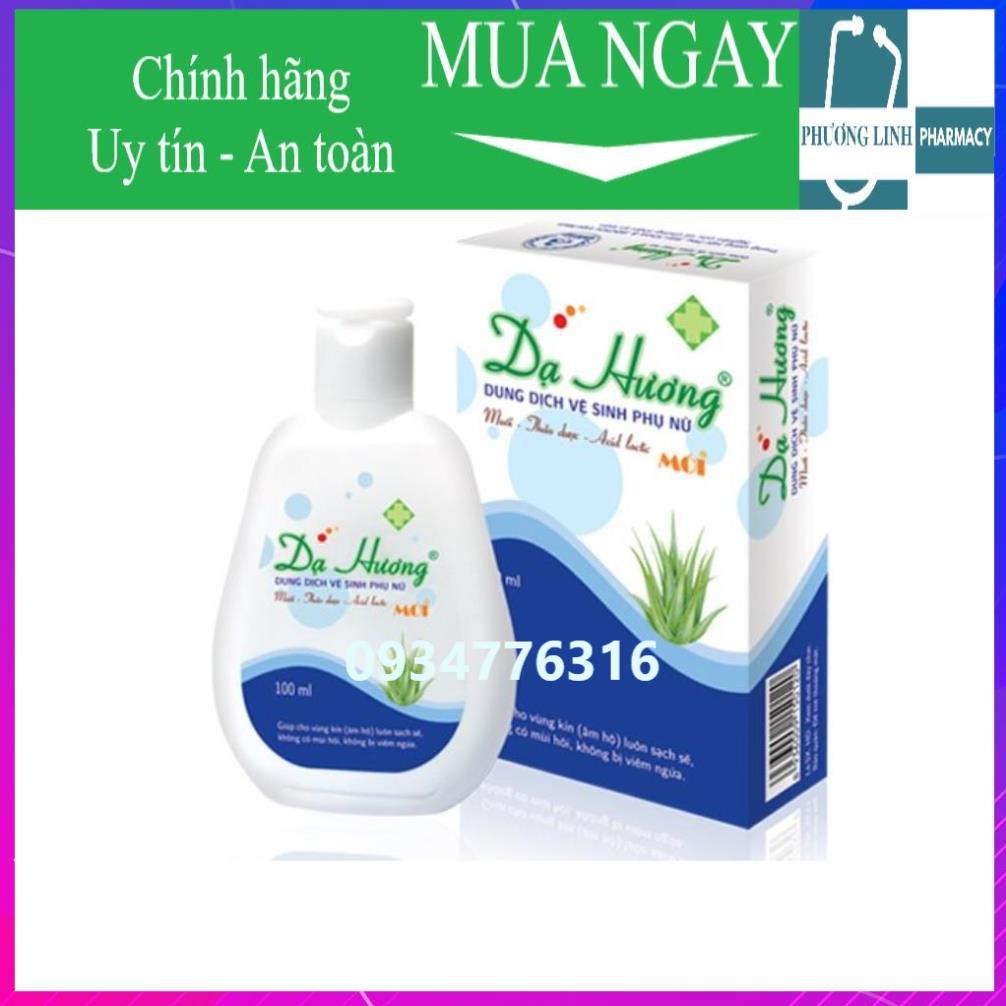 ✅ DUNG DỊCH VỆ SINH PHỤ NỮ DẠ HƯƠNG - MÀU XANH LÔ HỘI