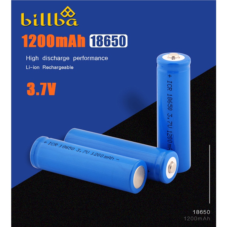 Đôi pin Pithium có thể sạc lại nhiều lần  BB8521 - Billba Camping