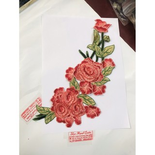 Hoa thêu cánh nổi mã h375 (Shop giao đơn tiền hàng từ 50k)