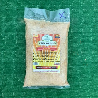 [SỈ TỪ 10KG] [500g]Muối ớt nhuyễn trắng CAO CẤP (xanh)