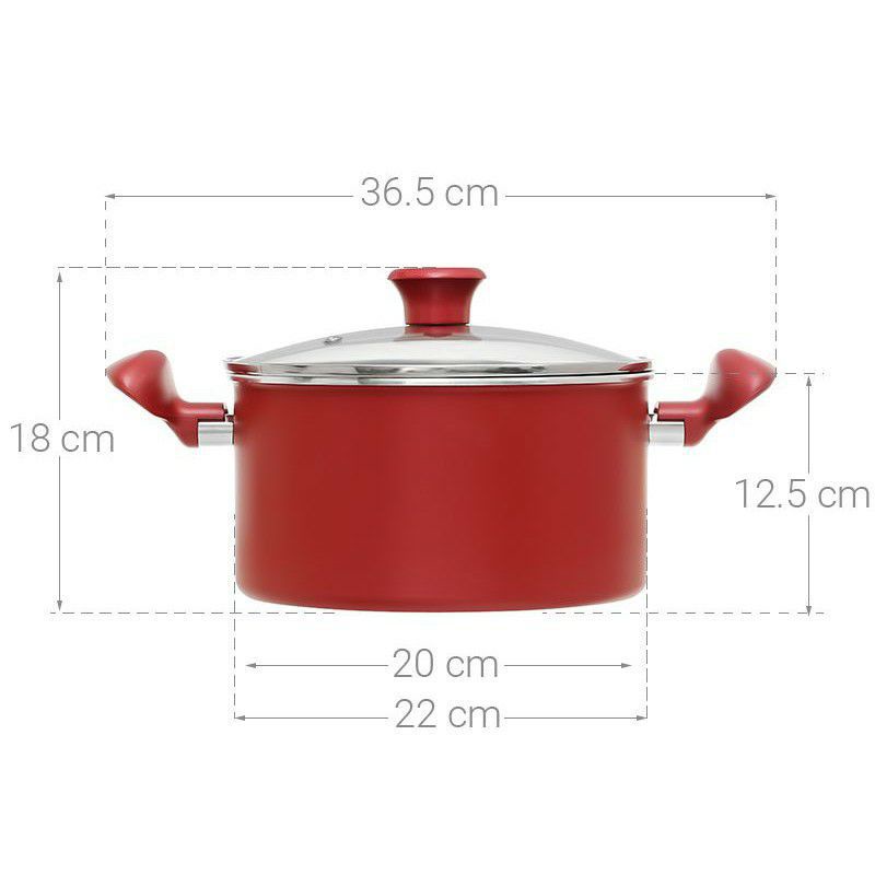 Nồi Tefal Pure Chef Plus C6427914/22cm- 4.5lit ( Chính hãng)