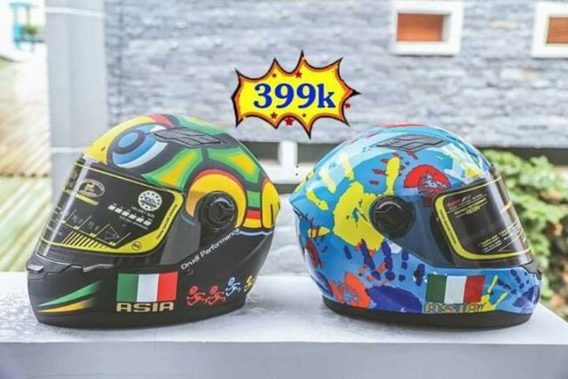 Nón bảo hiểm fullface asia M136