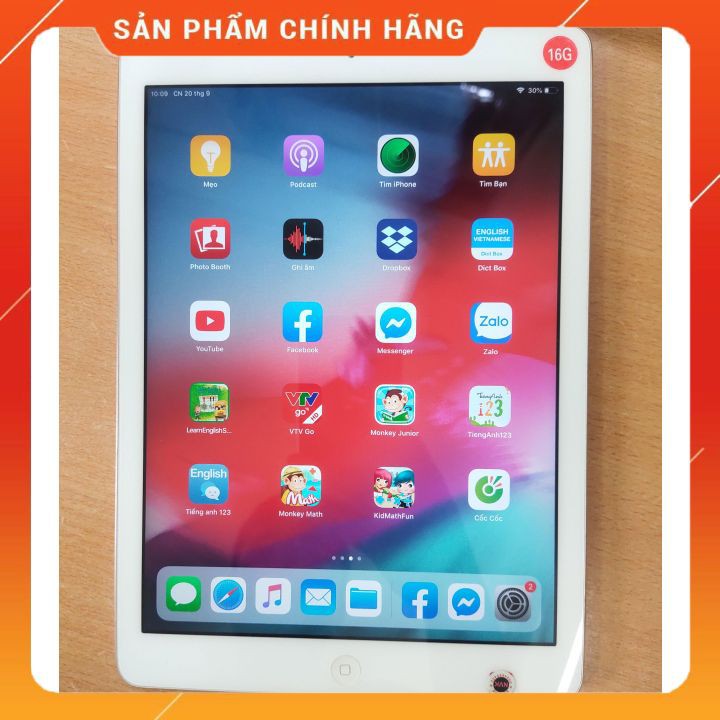 😛[Mã VIETIPAD6 giảm 100k] - iPad Air - Sản phẩm chính hãng Apple bảo hành 6 tháng 1 đổi 1 | BigBuy360 - bigbuy360.vn