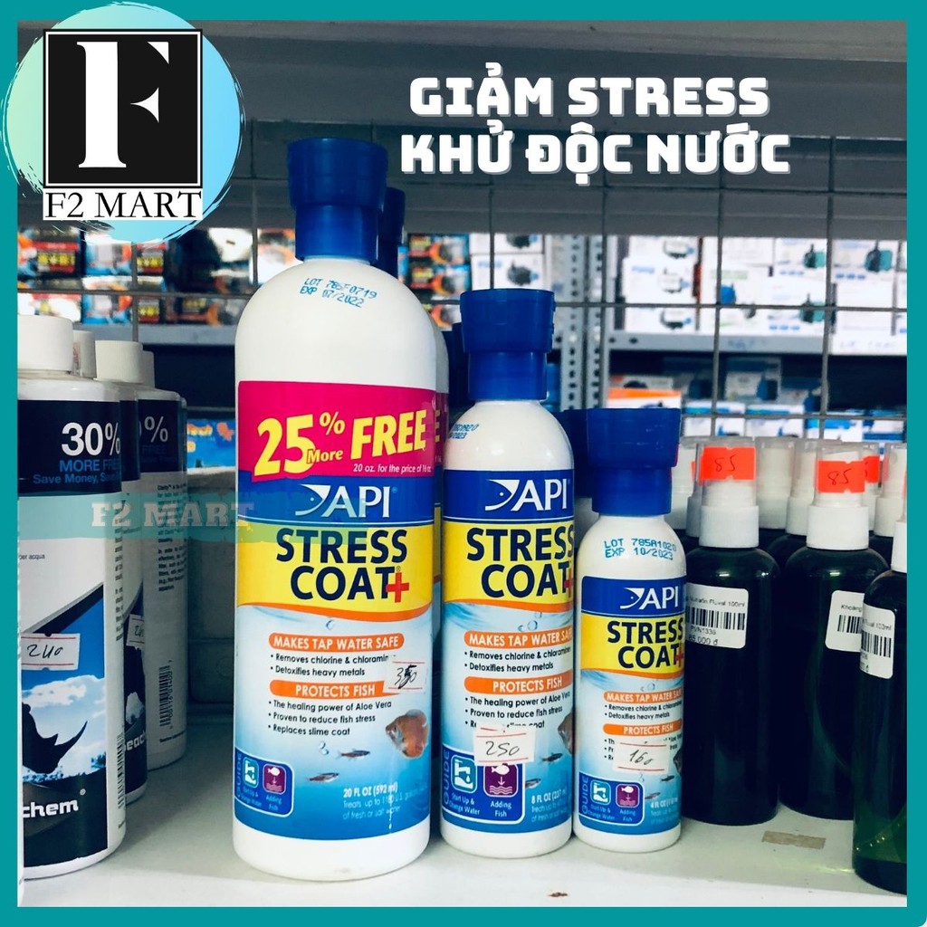API STRESS COAT THẦN DƯỢC DÀNH CHO CÁ CẢNH, CÁ RỒNG, KOI (Hàng Công Ty)