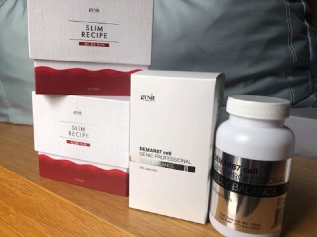 Viên uống thảo môc giảm cân slim recerp genie Hàn quốc | BigBuy360 - bigbuy360.vn