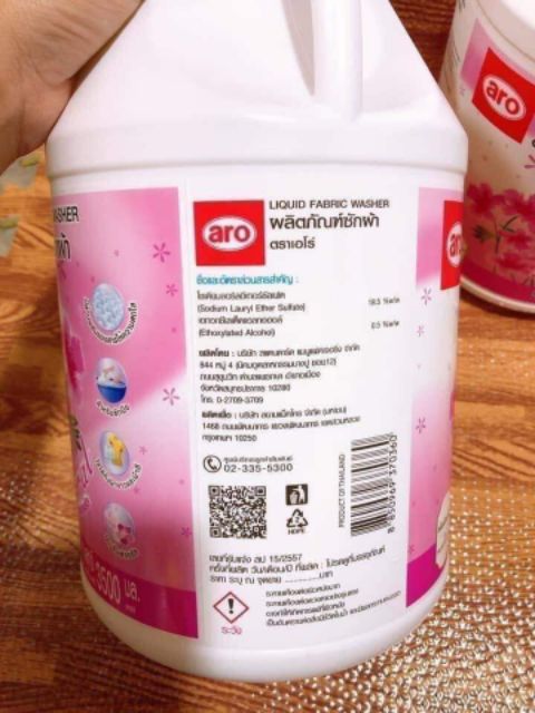 NƯỚC GIẶT XẢ ARO 3500ML THÁI LAN